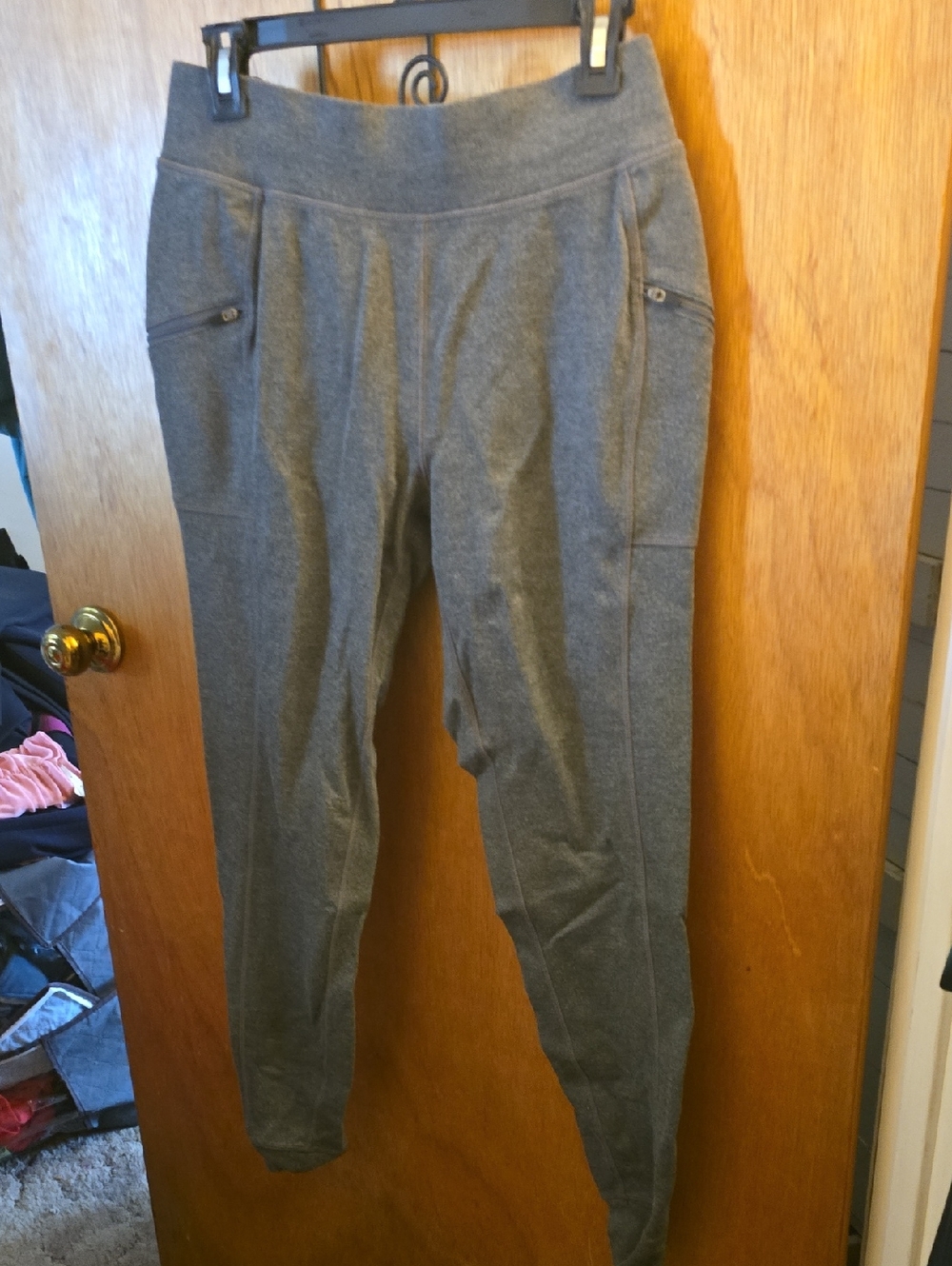Athletic Works Charcoal Gray Ponte Jogger Pants